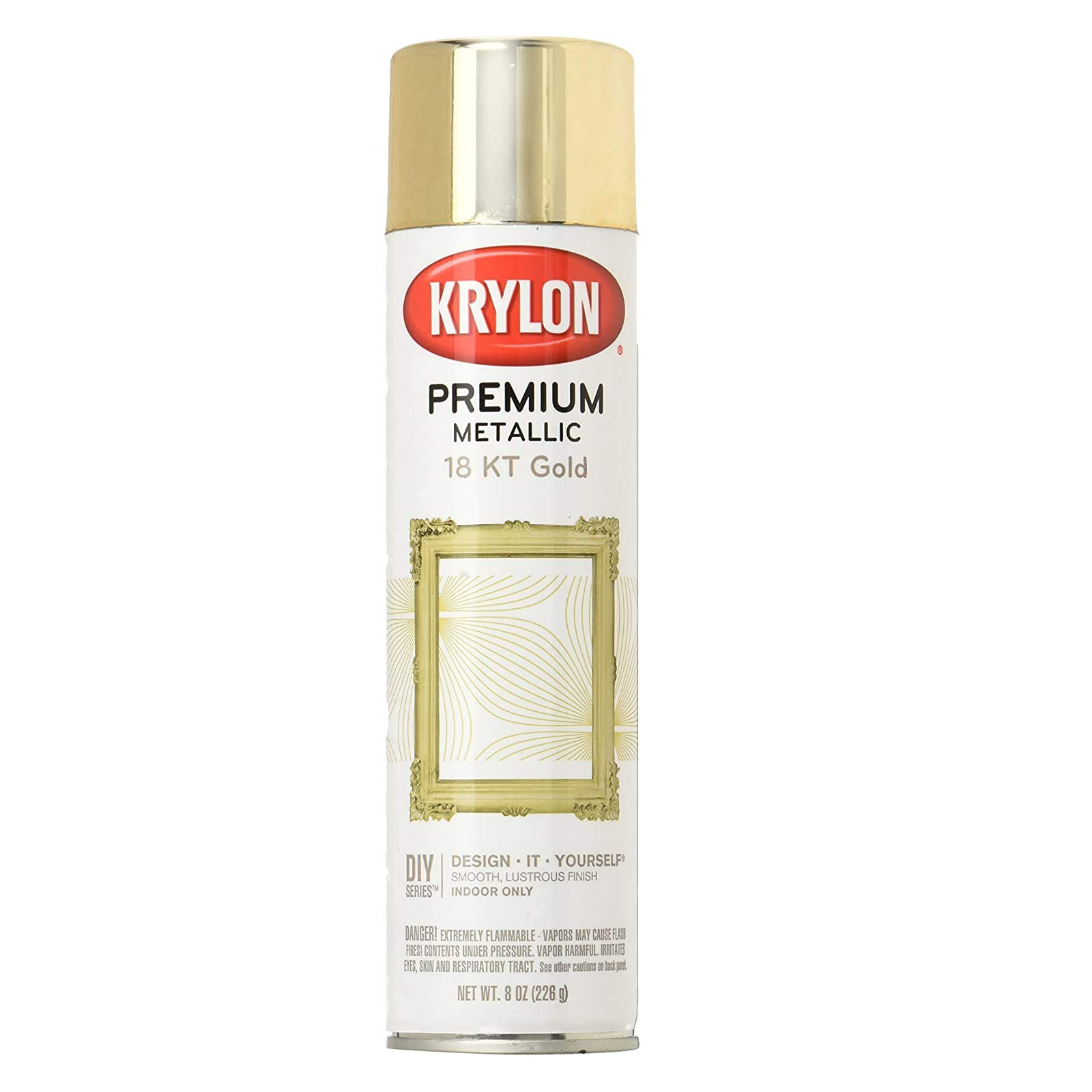 Krylon Premium METALLIC 18 KT GOLD 226g